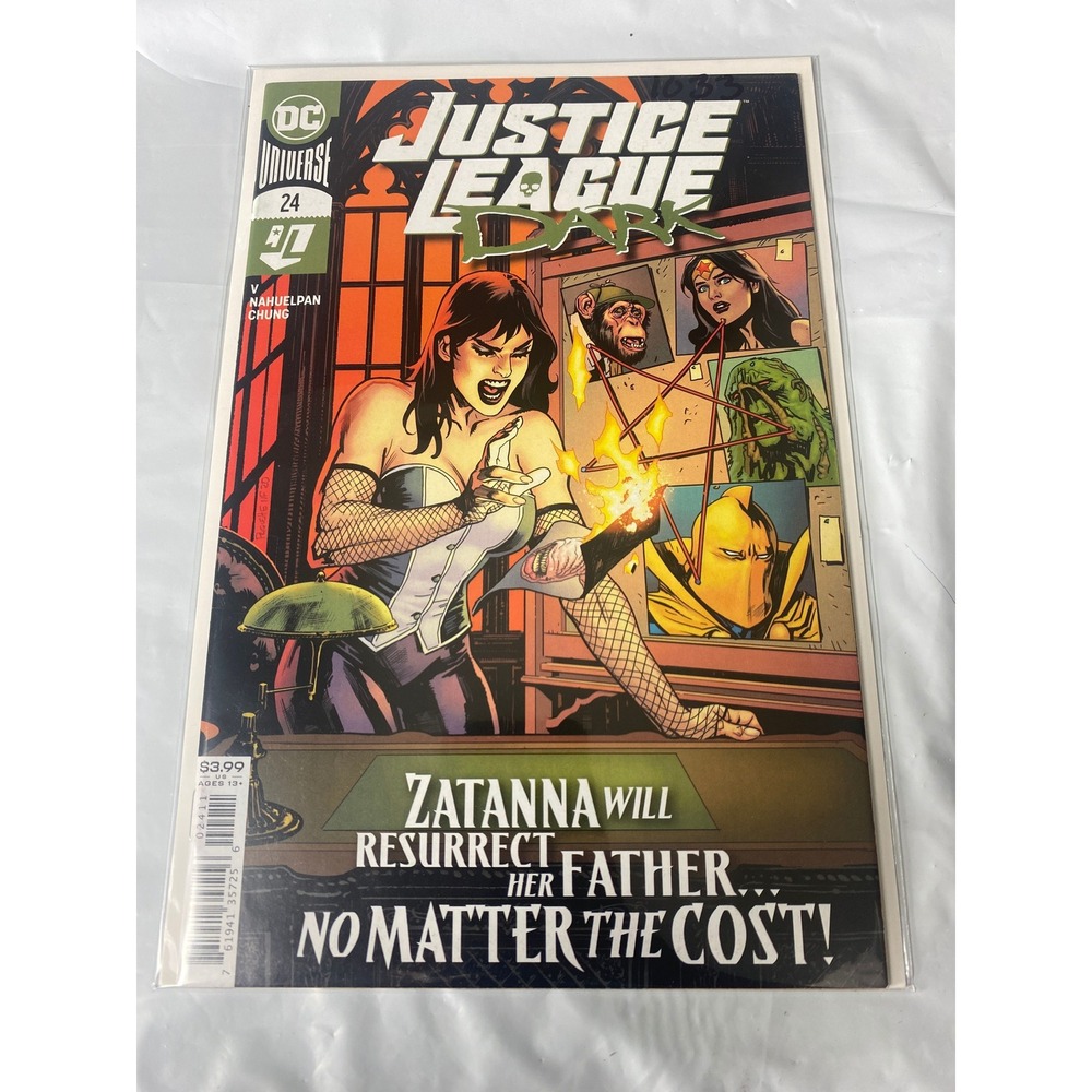 DC Comics Justice League Dark 24 Zatanna Wonder Woman Swamp Thing 2020